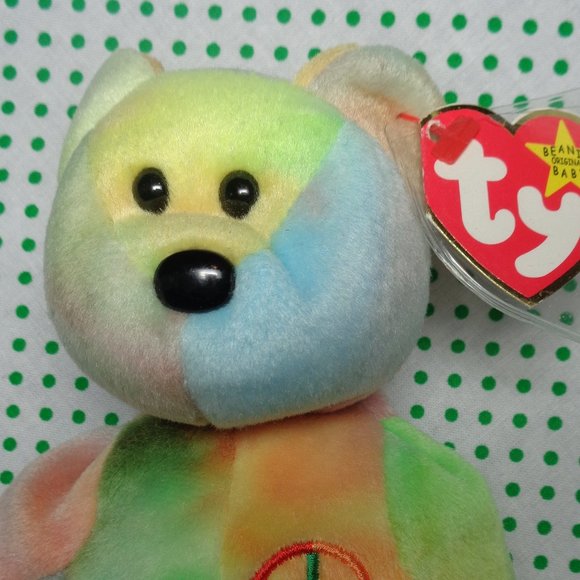 TY Peace Bear 1996 DOB - Picture 16 of 16